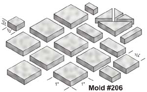 Pieces in Mold #206