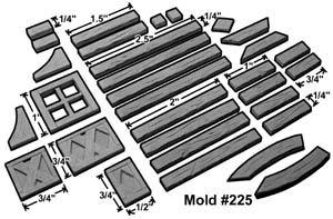 Pieces in Mold #225