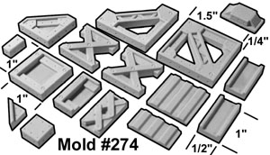 Pieces in Mold #274