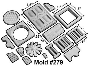 Pieces in Mold #279
