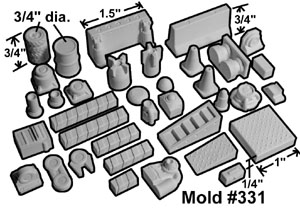 Pieces in Mold #331