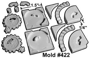 Pieces in Mold #422