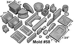 Pieces in Mold #58