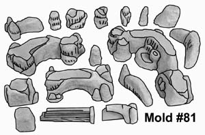 Pieces in Mold #81