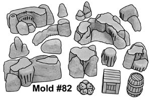 Pieces in Mold #82