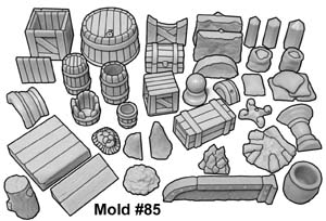 Pieces in Mold #85