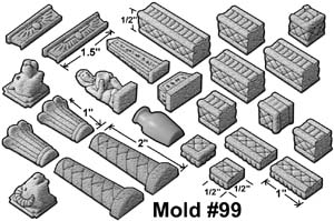 Pieces in Mold #99