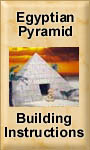 Egyptian Pyramid Building & Painting Instructions
