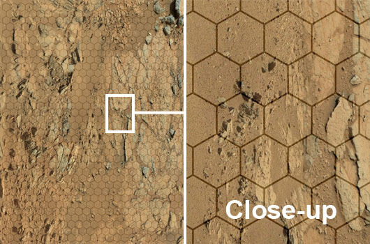 1.5 inch hex grid on desert terrain